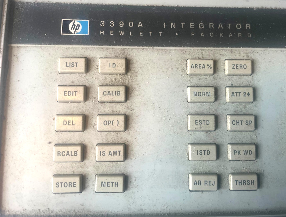 HP/Hewlett Packard 3390A Chromatography Integrator, Chromatograph