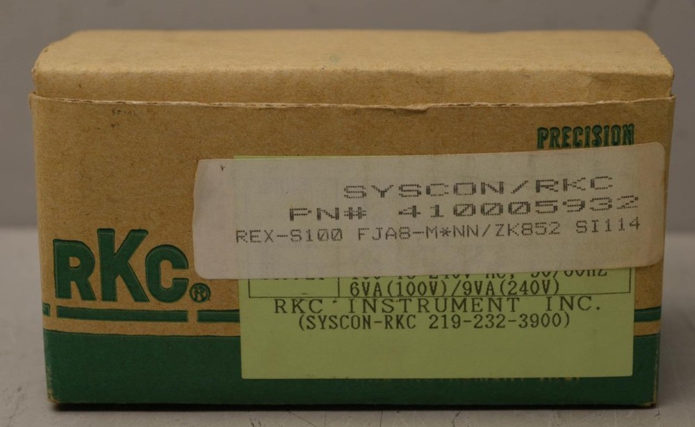 RKC REX-S100 Temperature Controller REX-S100 FJA8-M*NN/ZK852 ++ NEW ++