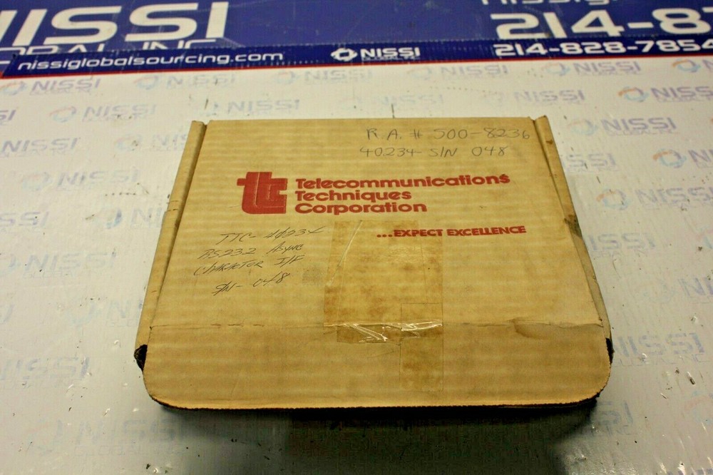 TTC 40234 RS-232 ASYNC CHARACTER INTERFACE