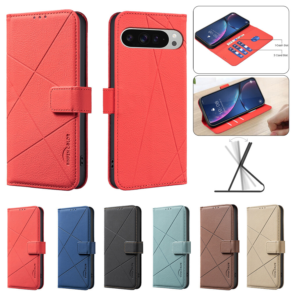 Wallet pattern Stand Cover For Google Pixel 9 Pro XL/For Google Pixel 8A