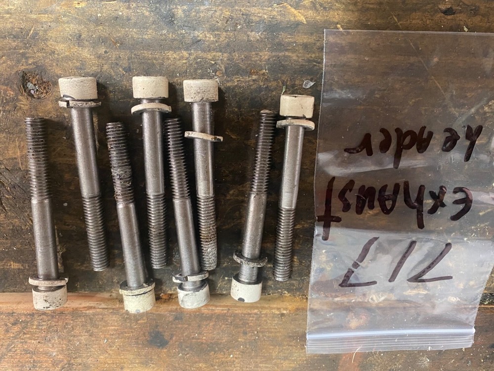Seadoo 717 720 Exhaust manifold bolts