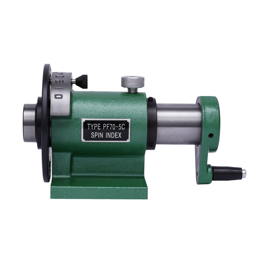 US 5C COLLET SPIN INDEX FIXTURE MILLING Machine Tool