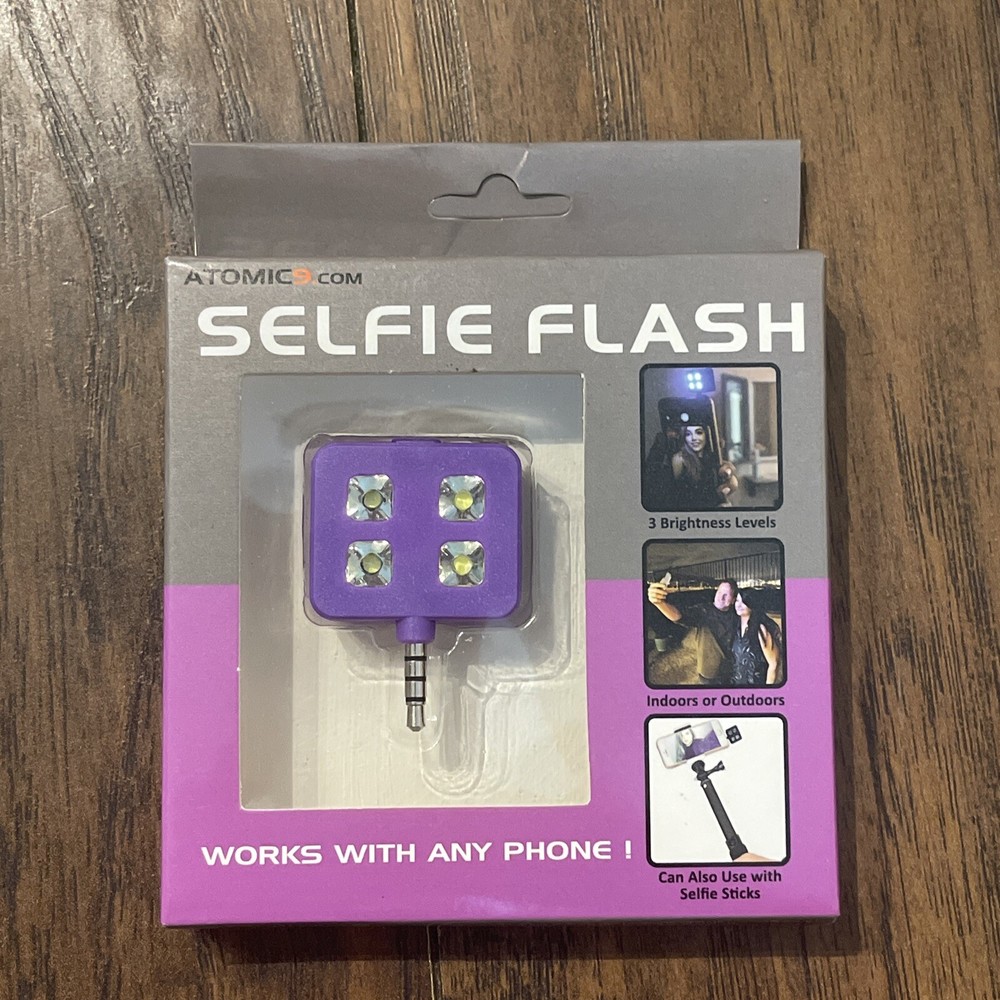 Selfie Flash Bright Indoor Outdoor Rechargeable Universal