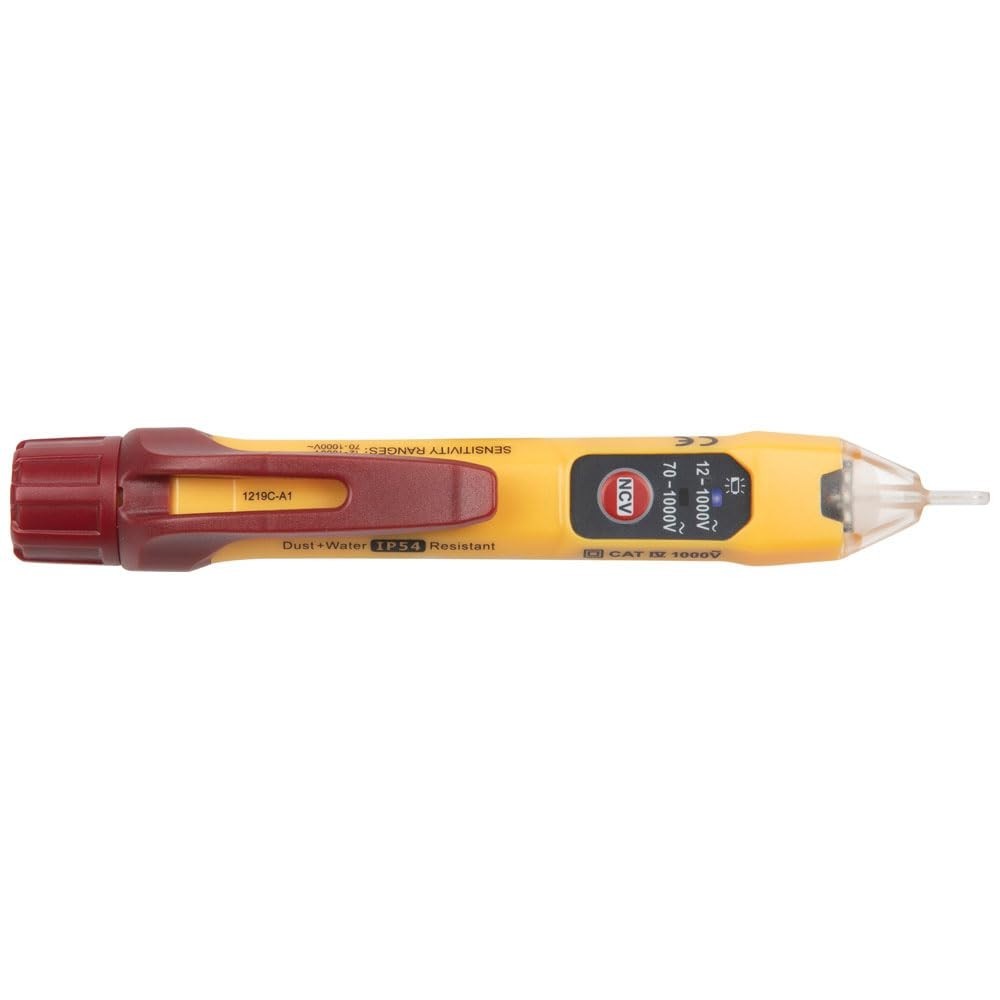 Comprehensive Dual Range Voltage Tester with Receptacle Tester & LED Indicators