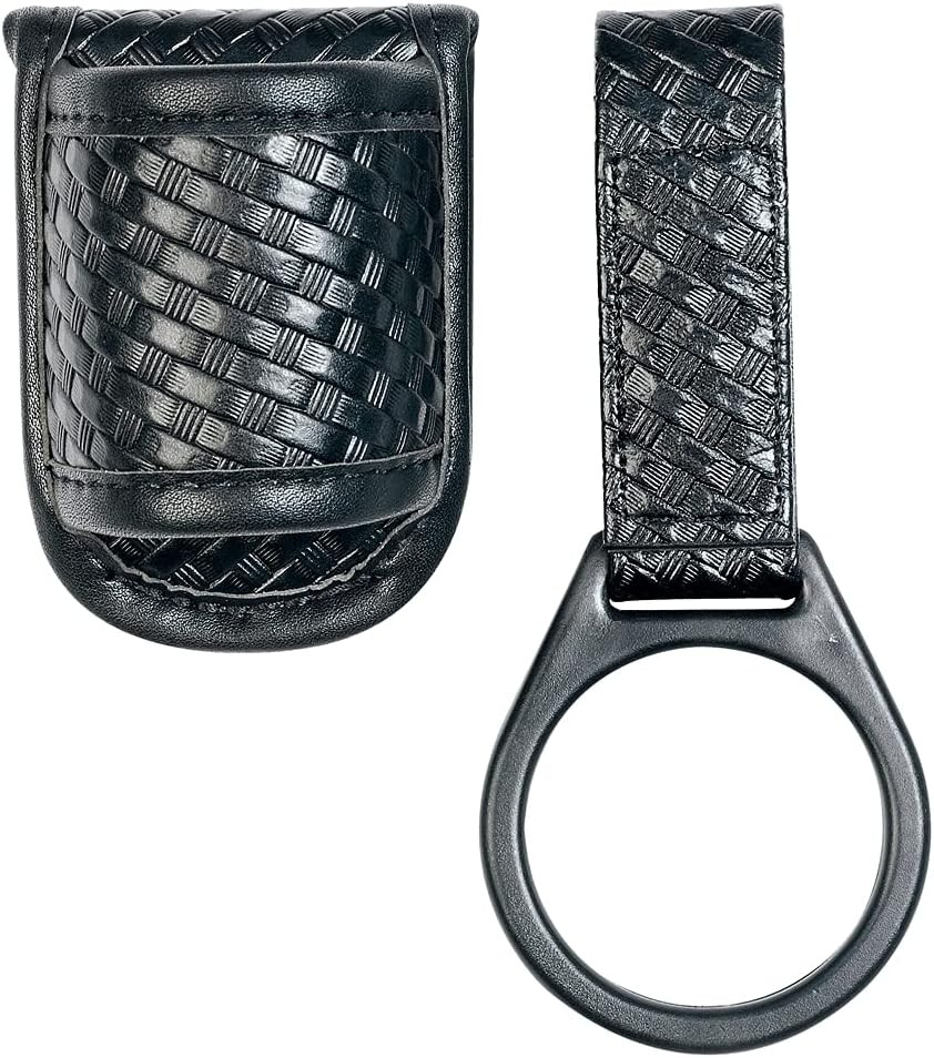 Compact Flashlight Holder(Open Top)+ Flashlight Ring Strap Holder Hold Mag Lite