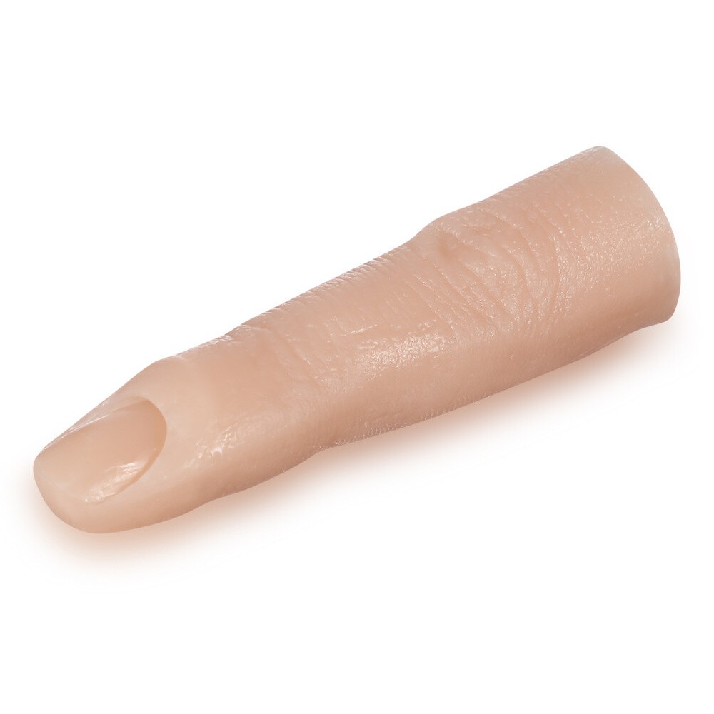 Prosthetic Finger Tips Realistic Silicone Hand Full Practice Tools Hands Fake