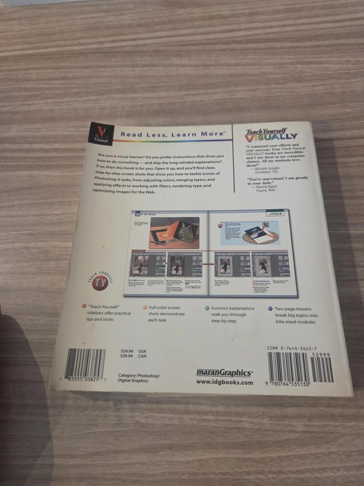 Teach Yourself VISUALLY Photoshop 6 Book