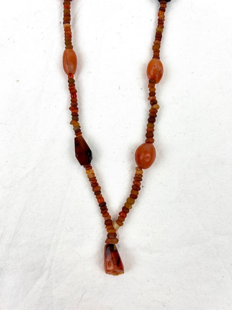 Ancient Bactrian Agate and Carnelian Beads