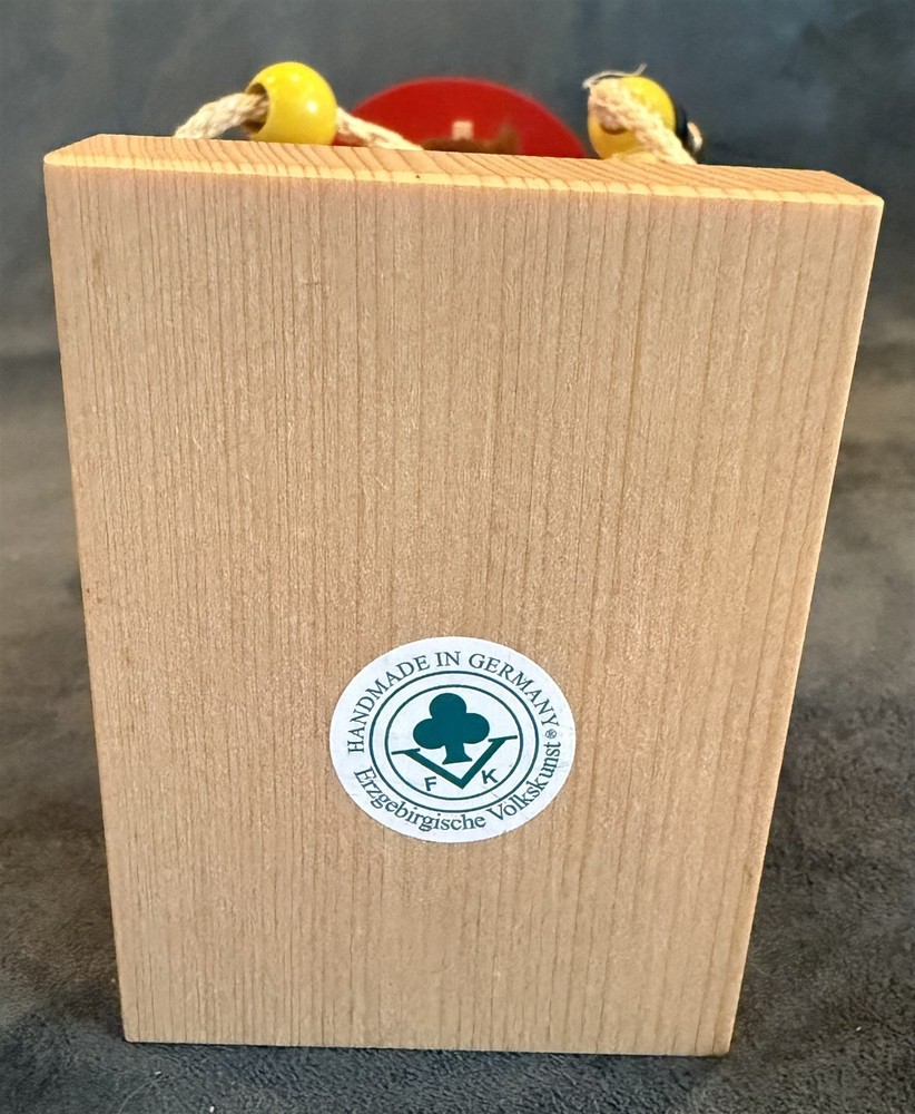 German Handmade FIREMAN NUTCRACKER Figure MIB