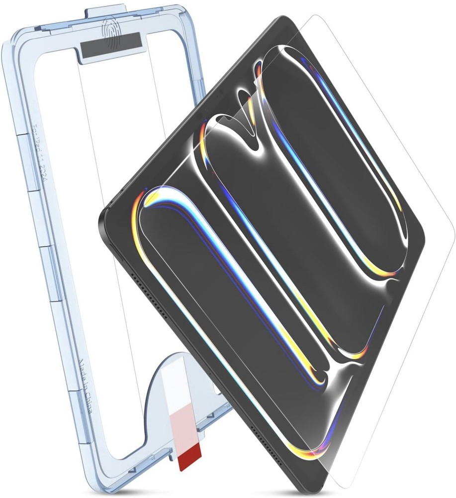 MOBDIK Tempered Glass Screen Protector for iPad Pro 11" 2024 Compatible