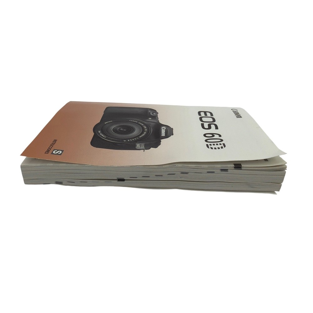 Canon EOS 60D Instruction Manual Spanish Edition