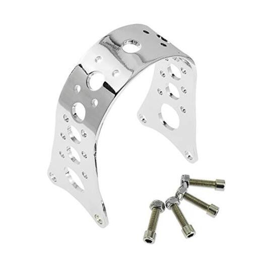 Motorcycle Front Fork Brace Tracker Narrow Fit for Harley Chrome Chrome