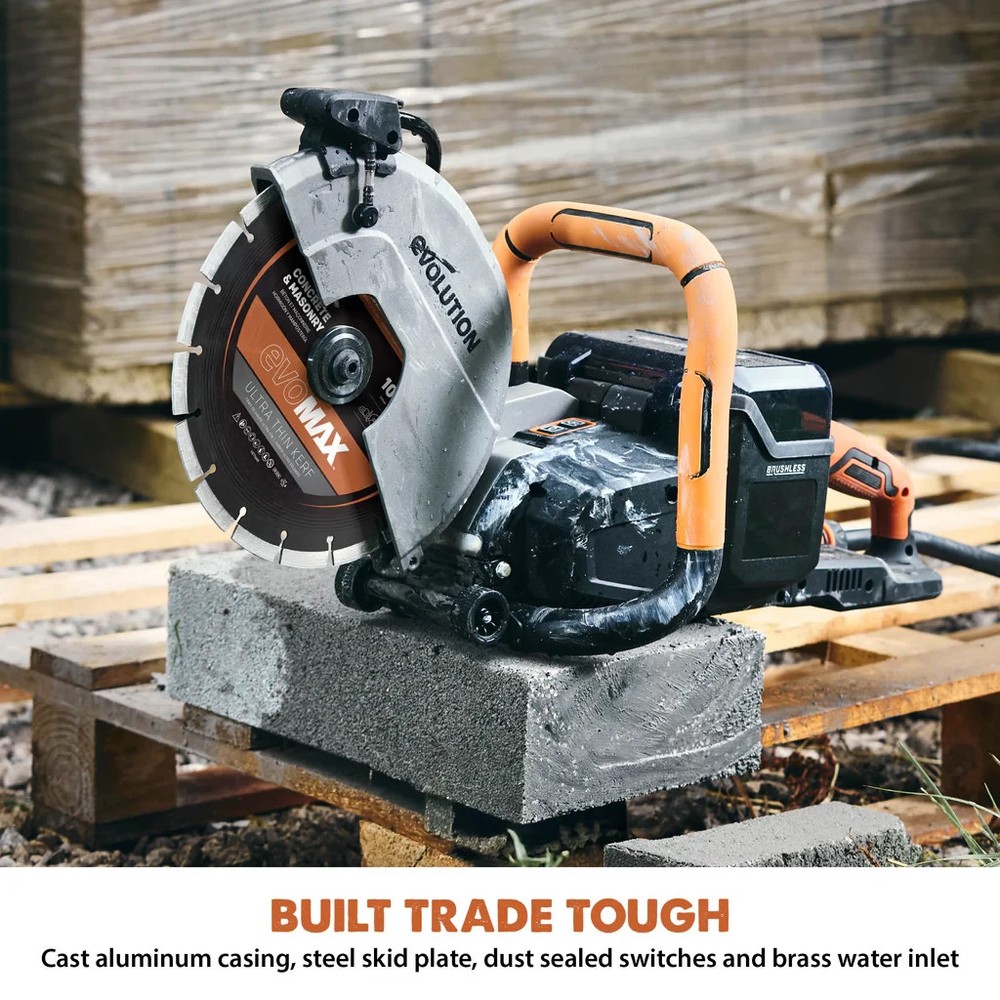 Evolution Cordless R10DCT-Li | 10 In. | Concrete Saw