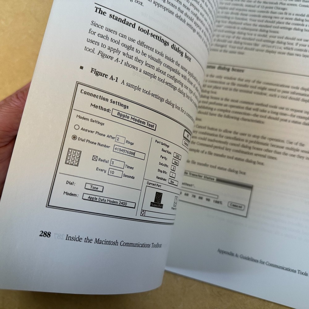 Inside the Macintosh Communications Toolbox - from Apple Computer - 300+ pages!