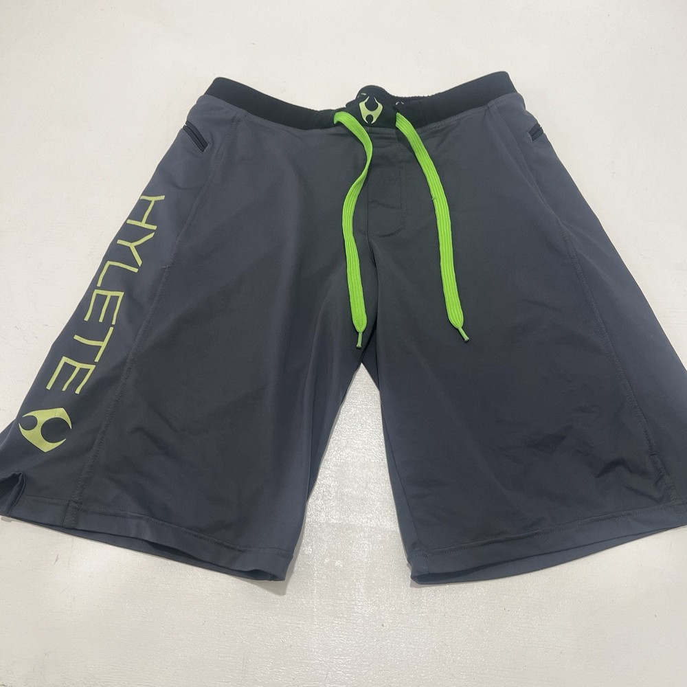 Men's Hylete Shorts Long Medium Gray