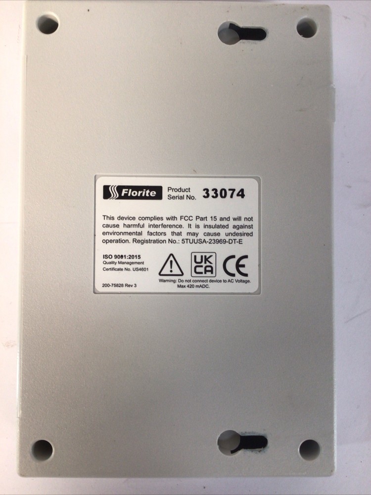 Florite 200-75828 Flow Process Dosing Controller