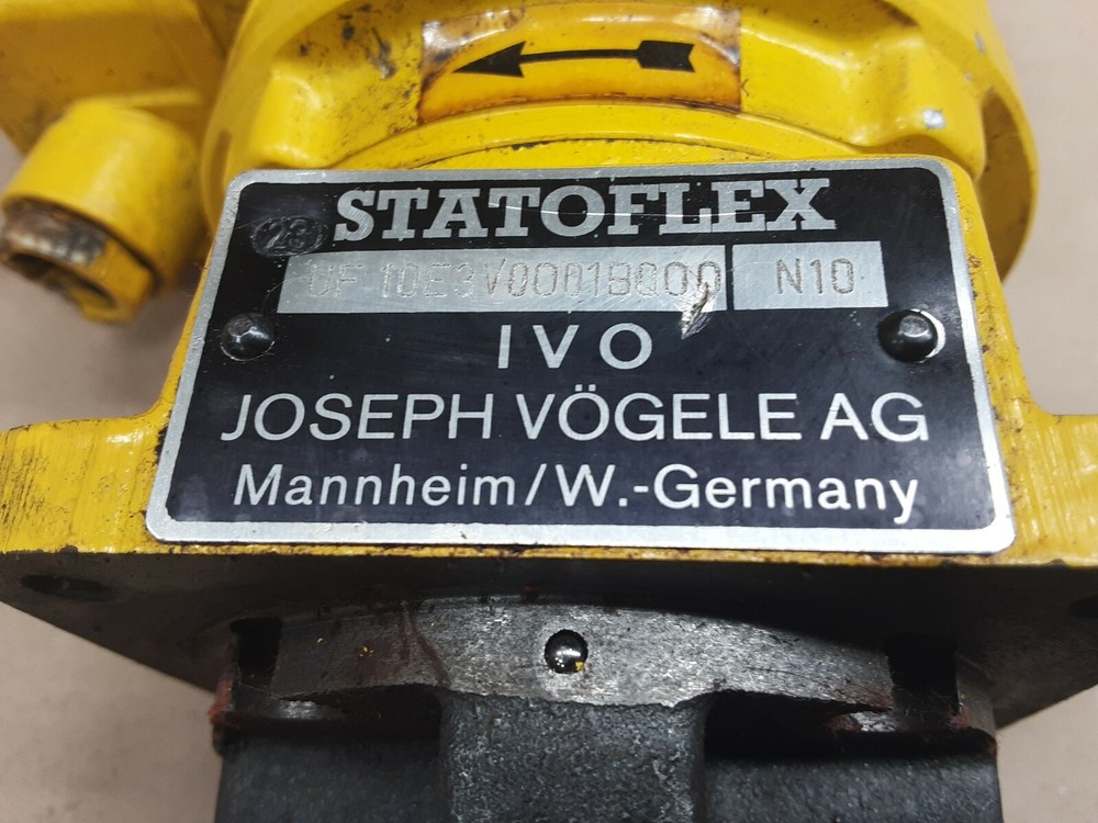Statoflex UF10E3V0001BQ00 N10 Pump Motor #11B10PR3