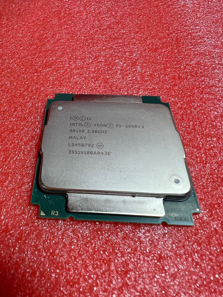 Intel Xeon E5-2698 V3 16 CORE 2.3GHz 40M Processor SR1XE CPU