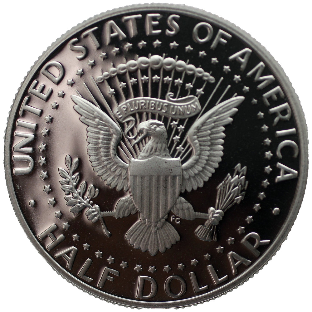 2008-S Proof Kennedy Half Dollar