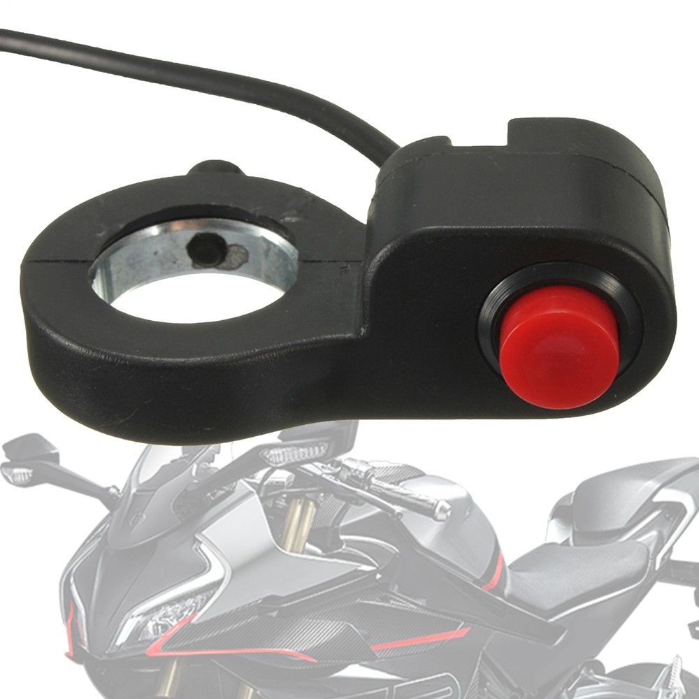 Motorcycle Start Stop Button Horn Button Handle Mount Control Button