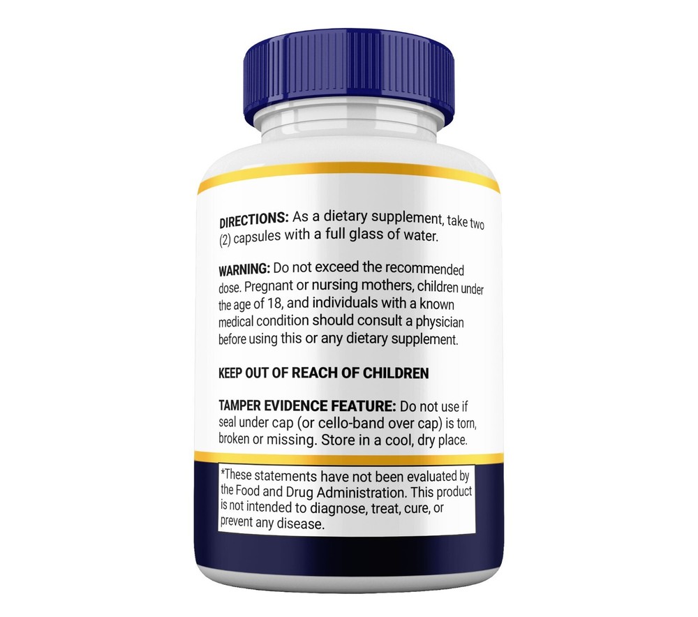 Brain Defender Capsules, Maximum Strength Pills Cognitive and Brain (1 Pack)