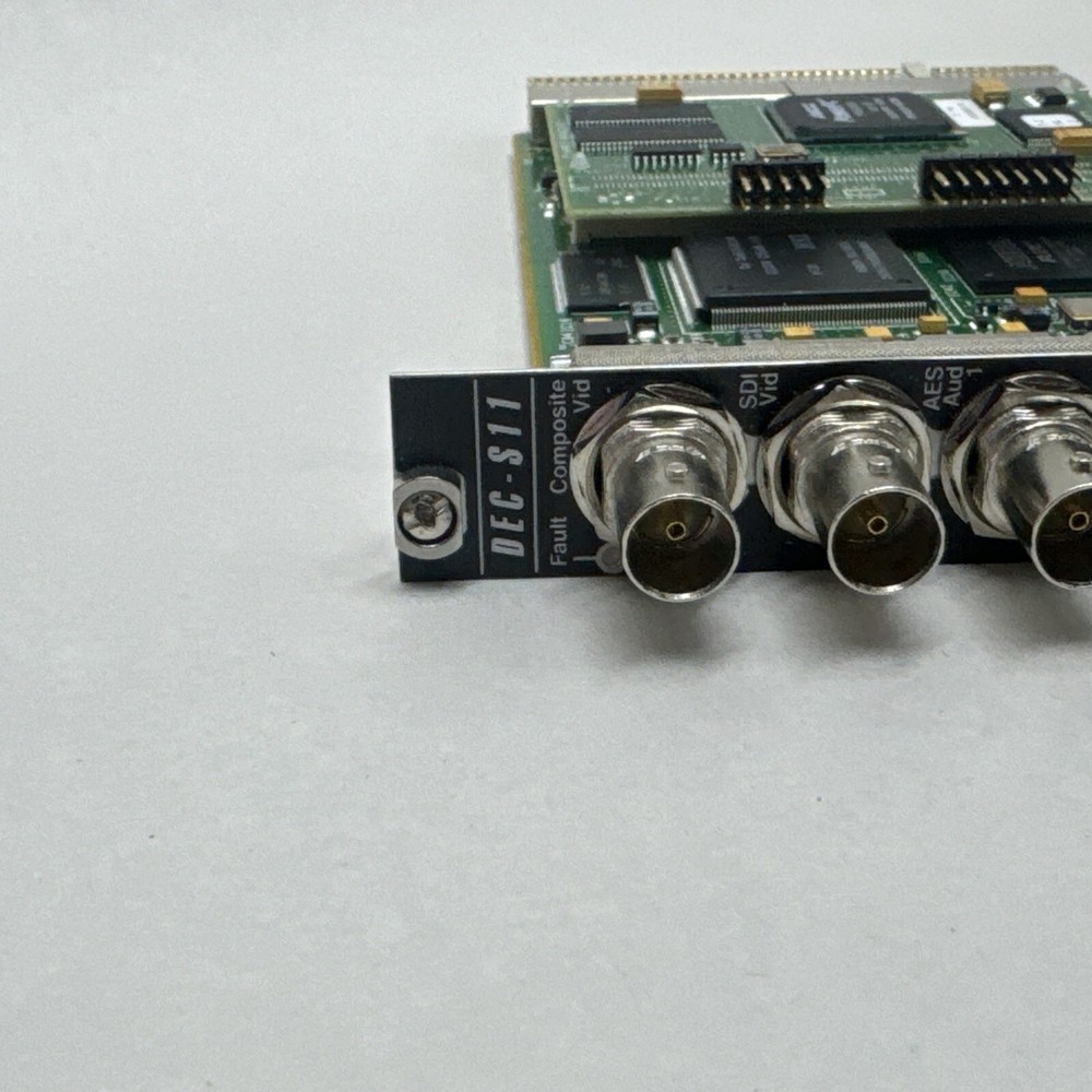 Harris NetVX DEC-S11 Video Network Decoder Insert Card NET VX Astra TESTED