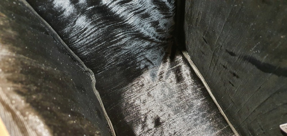 Custom padded covers (pair) for KEF Reference Meta 1 w/ rear cut for cables