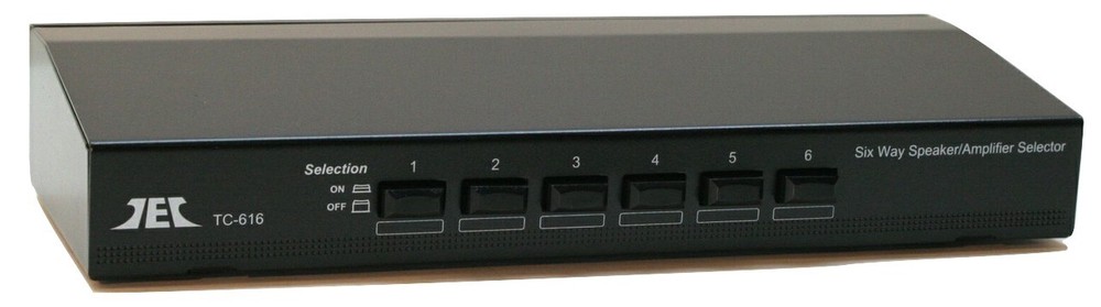 Technolink TC-616 6-Way Stereo Speaker / Amplifier Comparator