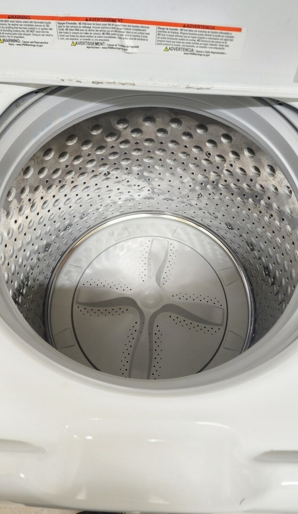 Immaculate washer and dryer set side by side matching white color