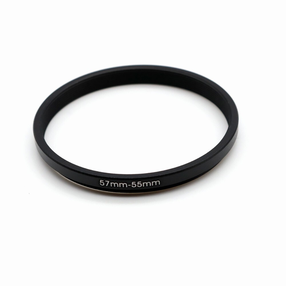 57-55mm Step-Down Ring Filter Ring UV/ND/CPL GND Lens Adapter Filter Ring