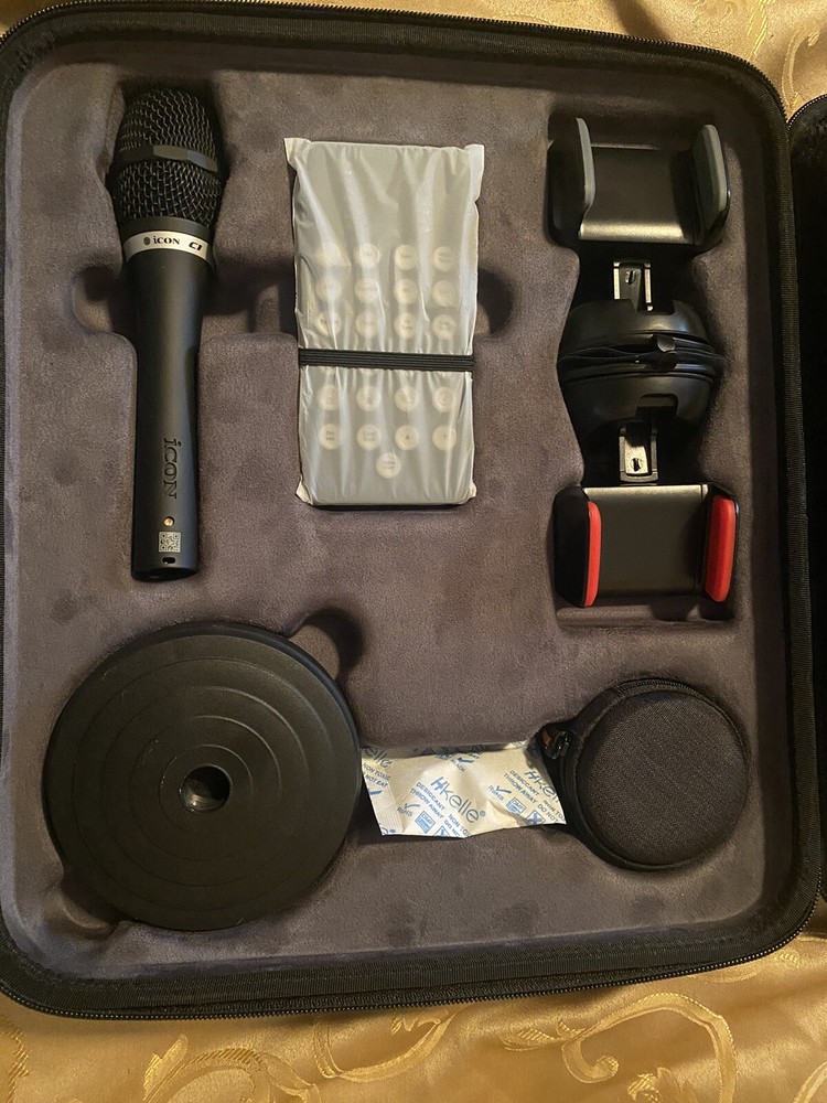 Icon Pro Audio LIVEPOD Plus xC1 Live Steaming Audio Processing Interface Bundle