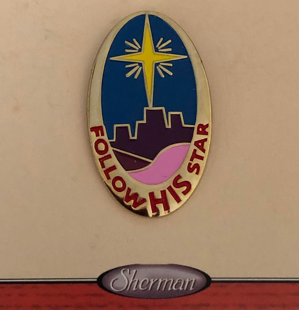 Follow His Star Pin