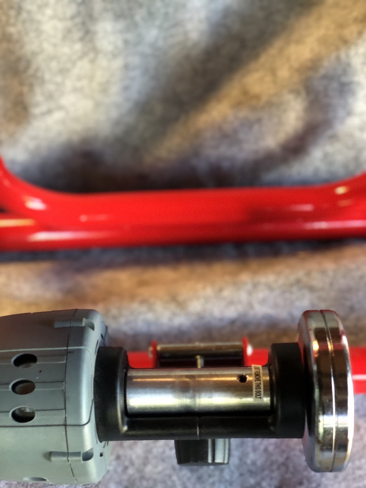 Ascent Mag Bike trainer red