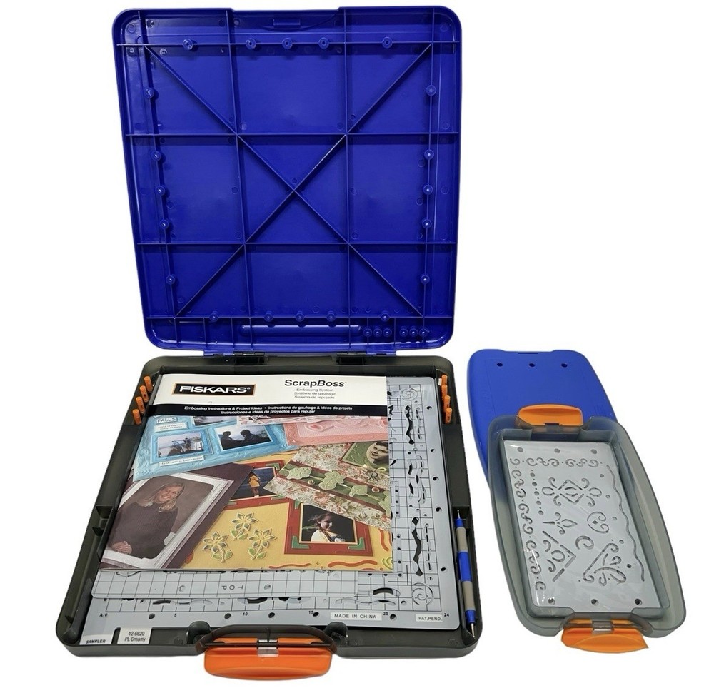 Fiskars Scrapboss and Mini Shape Boss Portable Embossing Systems