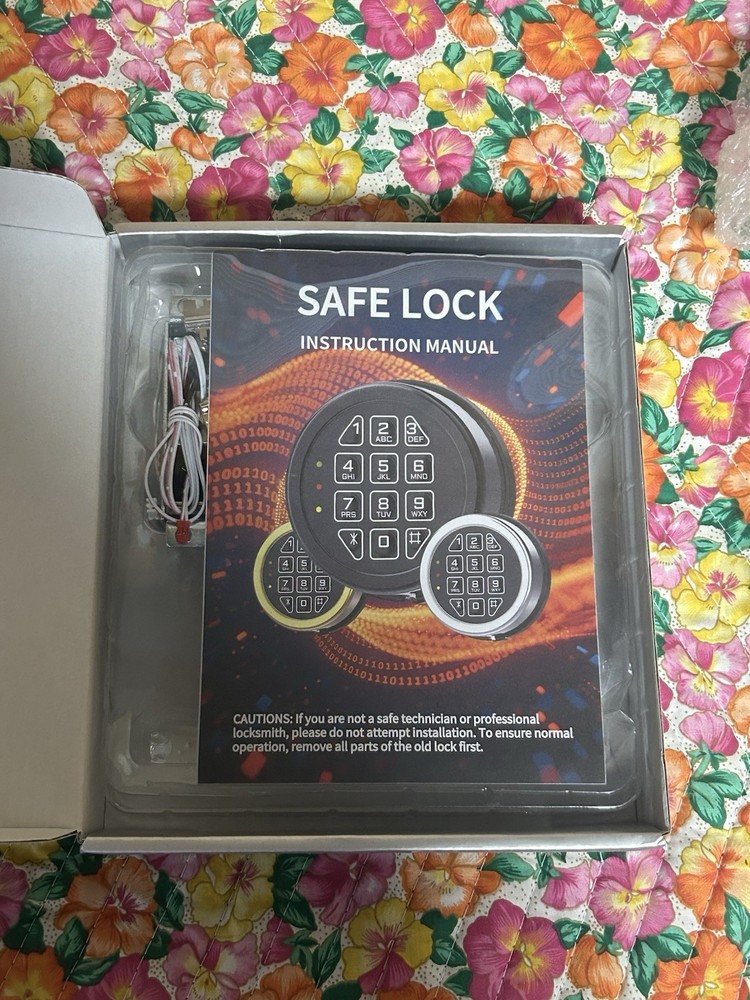 Gun Safe Lock with Programmable Electronic Keypad, Password Electromagnetic Lock