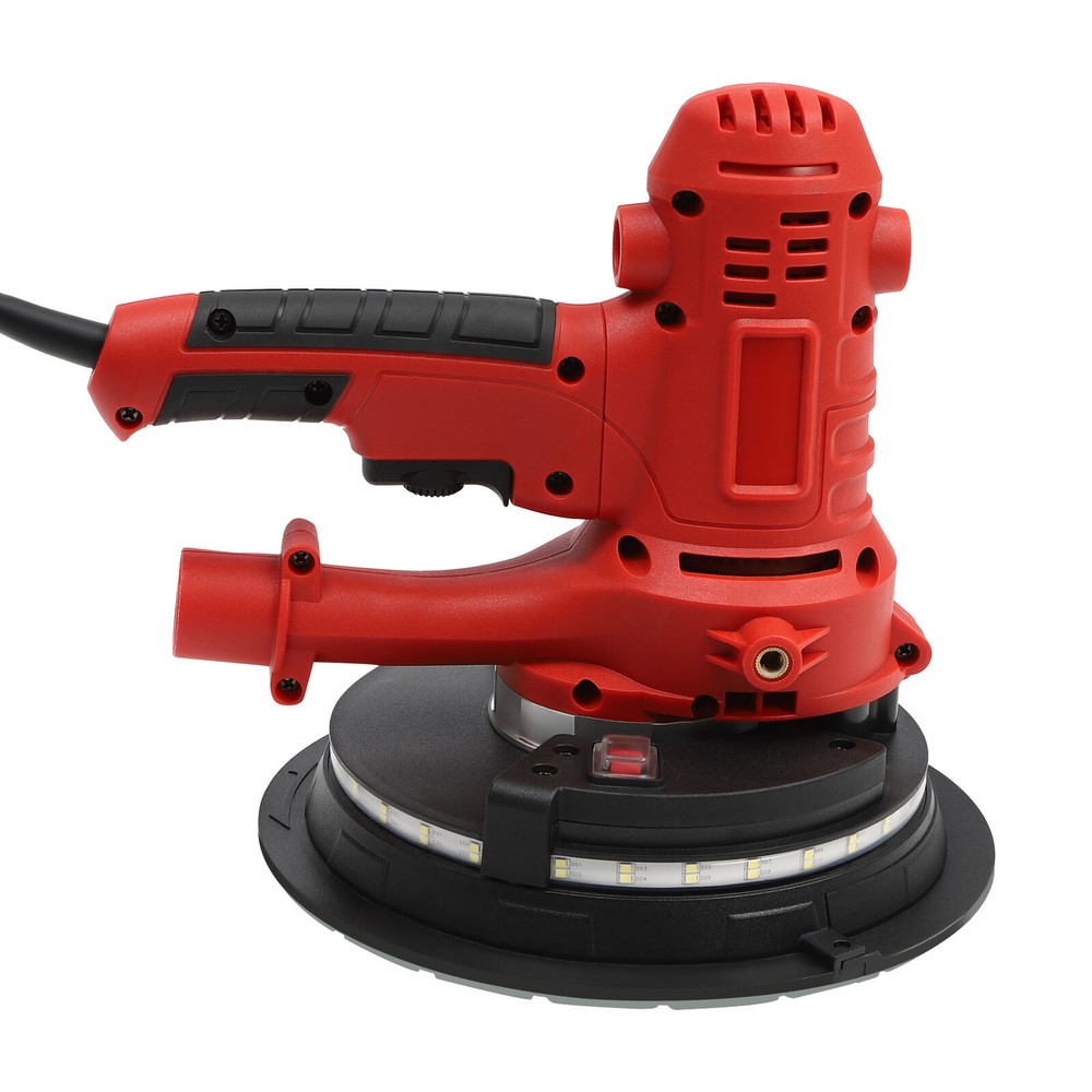 1200W Electric Drywall Sander Variable Speed Sanding Machine W/ LED Light Strip