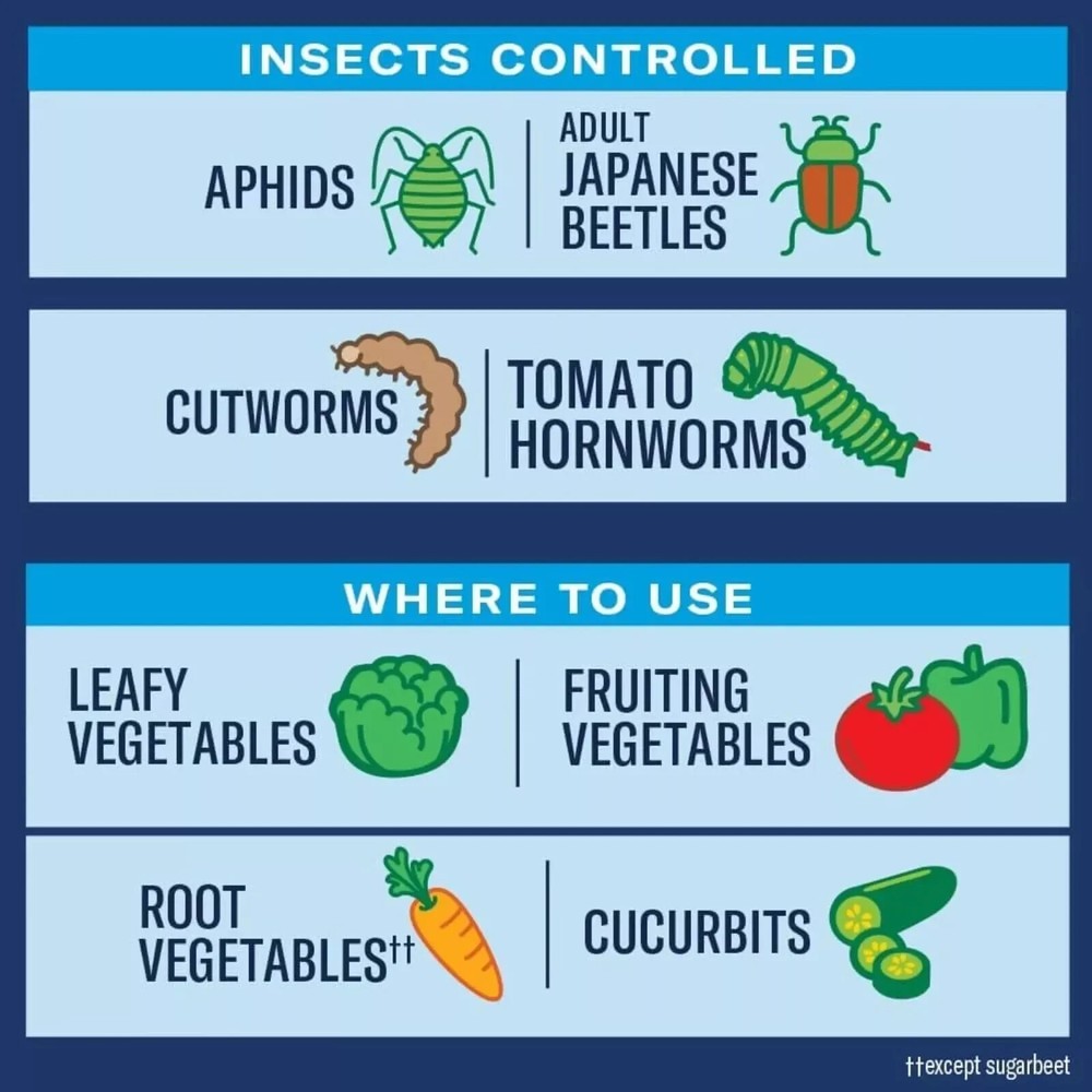 2 PACK BioAdvanced Tomato and Vegetable Insect Killer Ready to Spray 32oz