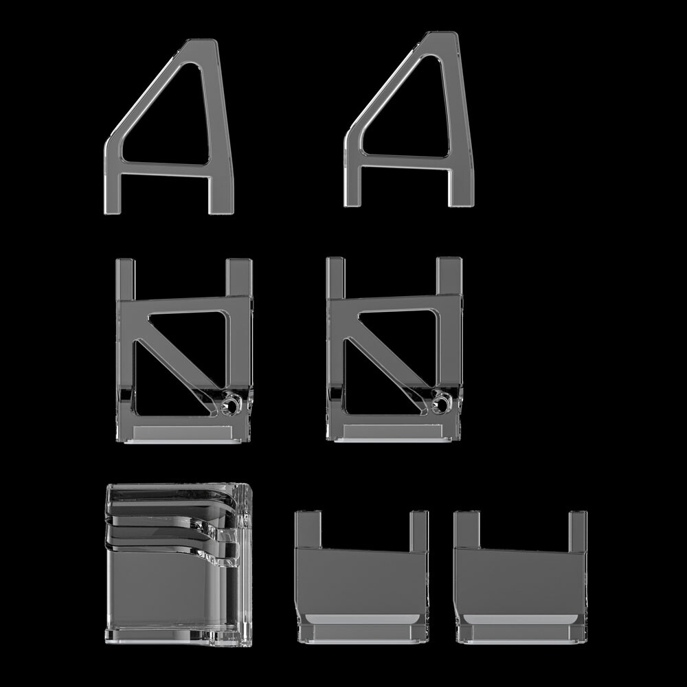 4/6PC For PS5 Slim Console Supports Storage Stand Horizontal Display Holder US