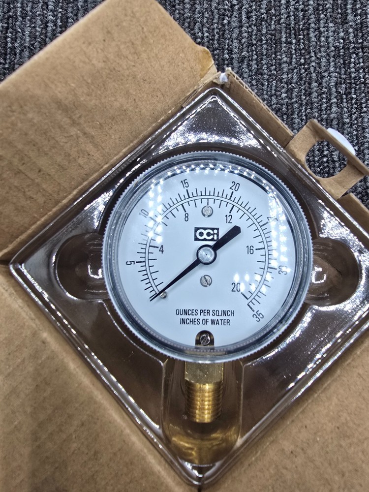 OCI Instruments C034L: 35/20 Pressure Gauge 1/4" Lower