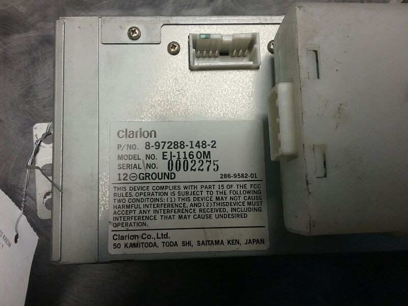 2002 AXIOM Info/GPS/TV Screen 104762