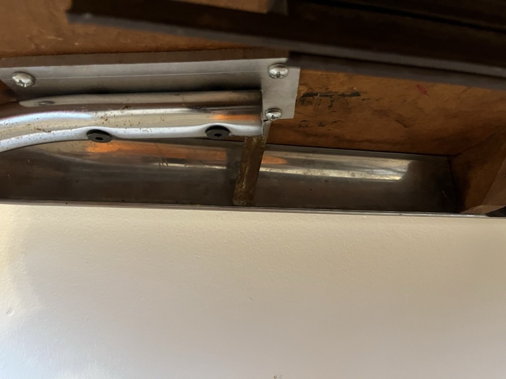 Vintage Yellow Formica Kitchen Table