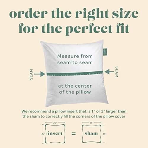 ComfyDown 95% Feather 5% Down, Rectangle Decorative Pillow Insert, Sham Stuffer