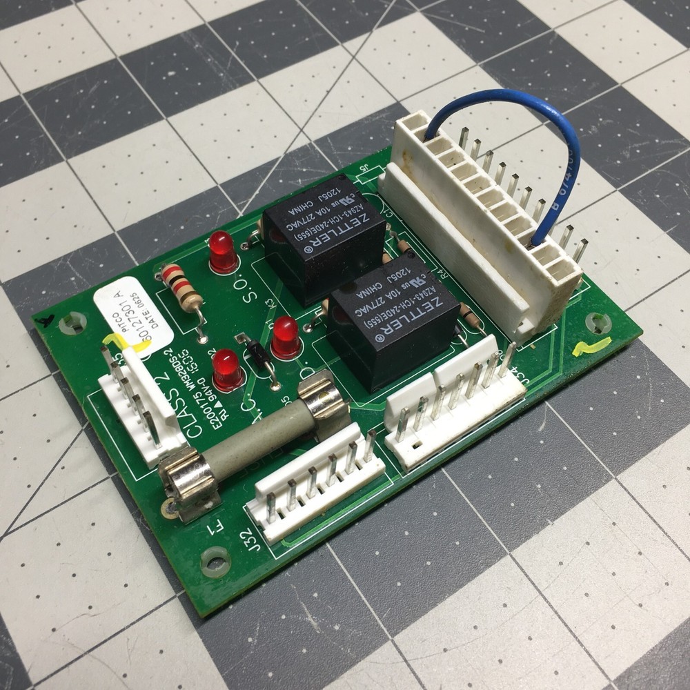 PITCO OEM 60127301 RELAY BOARD 24V CLASS 2 - Tested