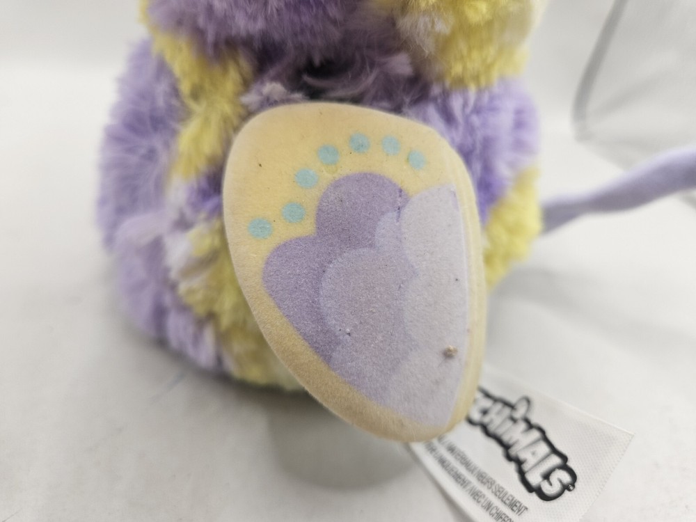 Hatchimals Elefly Interactive Animatronic Toy Purple Yellow Tested Working