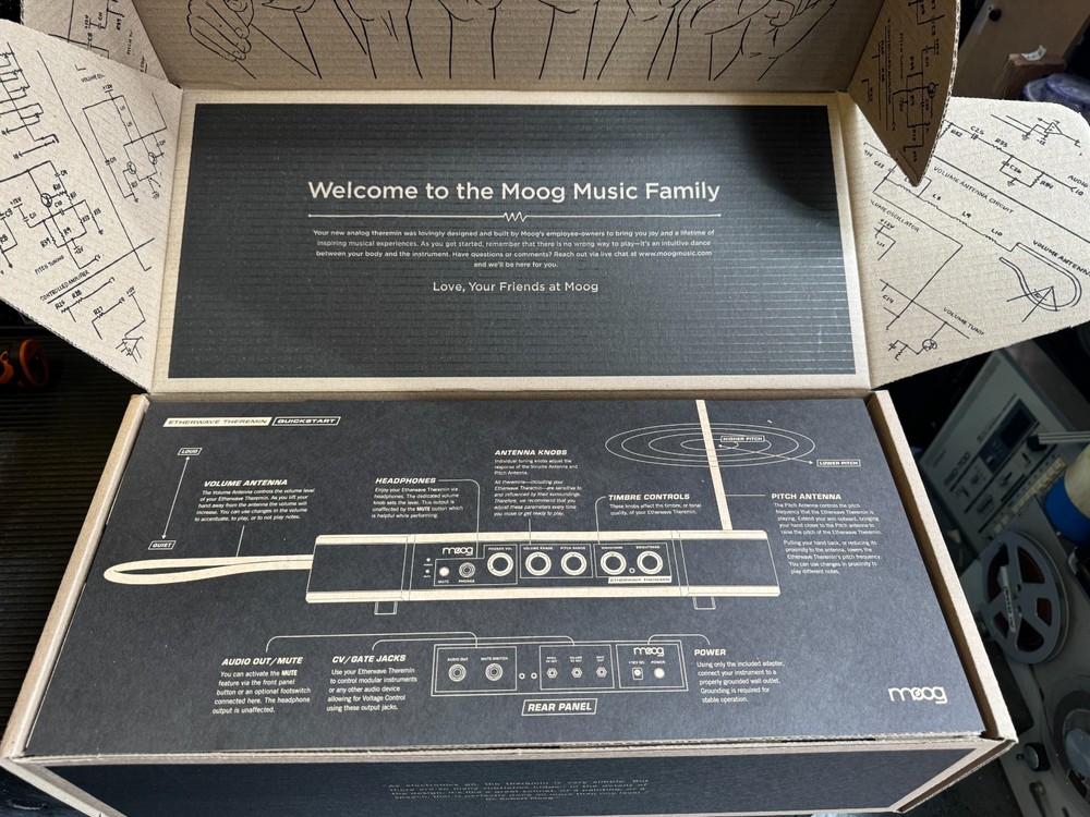 Moog Etherwave Theremin CV Gate ,New ARMENS