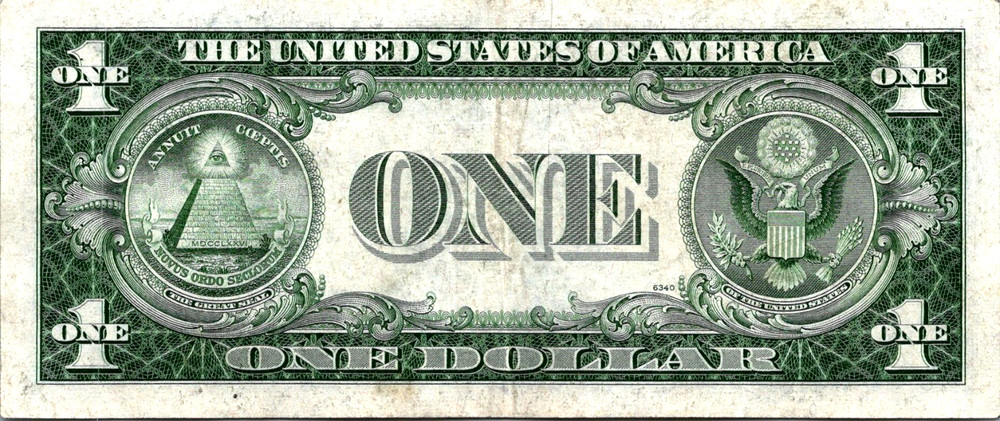 1935-E $1 Silver Certificate Star Note Fr. 1614* VF