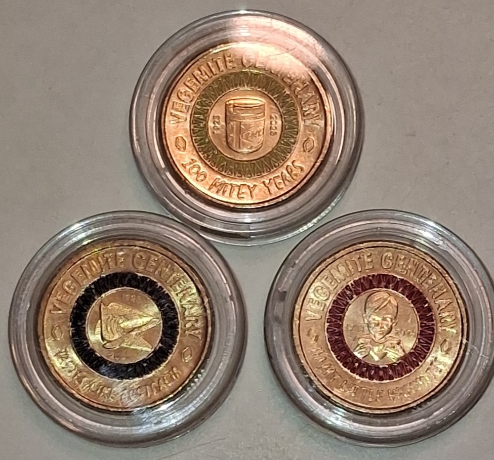 Australia 2 Dollar Coin Set 2023 Vegemite Commemorative UNC