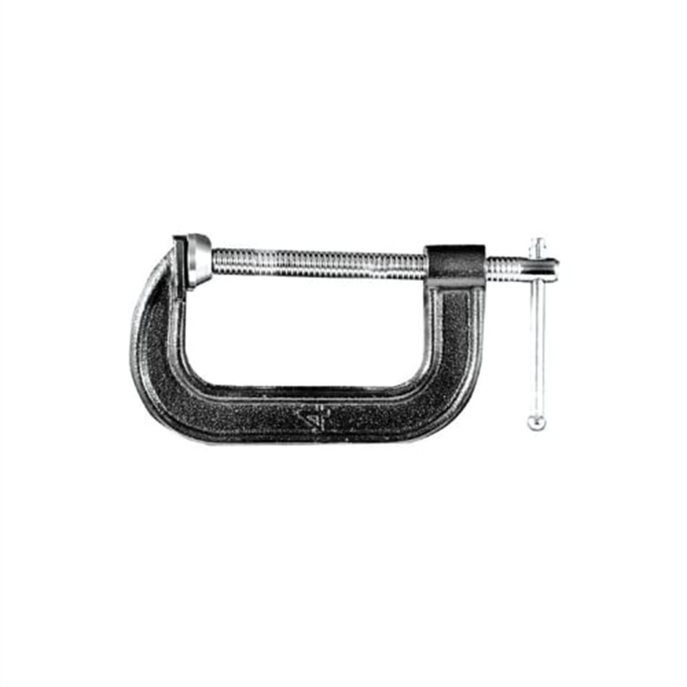 K-Tool 70184 4" Adjustable Iron C-Clamp