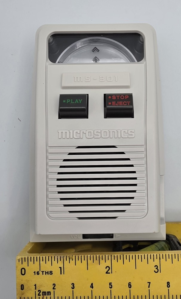 Microsonics MS-301 Mini Player Vintage Microphonograph NOS