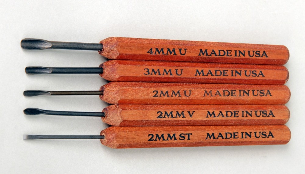 Dockyard Micro Tools Set (5 Pieces) For Woodcarving & Sculpting Tools